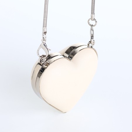 Female bag on a magnet, white color-5