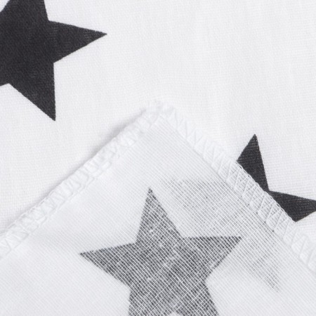 Diapers "baby I" stars, 70*120 cm, calico, cotton 100%-2