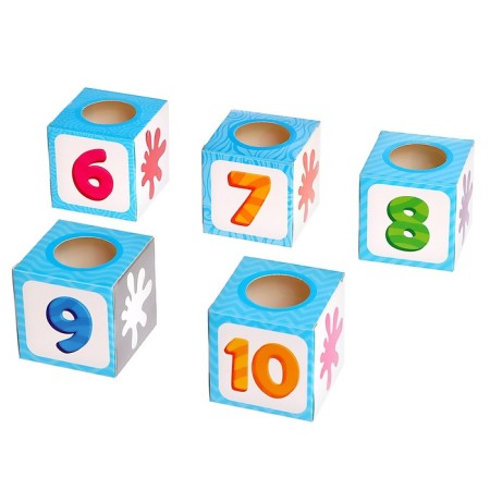 Porter-cap "Colored bombs", according to the methodology of Montessori-6