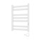 Towel Electric Laris Hephaestus Cheka, 500x800 mm, 7 crossbars, right, white