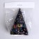 Paper cap “stuffed”, black, in a set of 6 pcs
