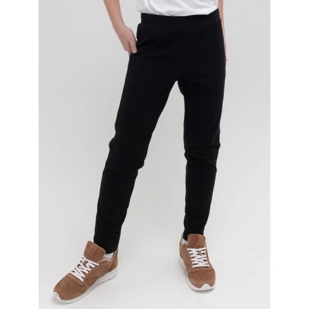 Pants for boys, height 140 cm, black color