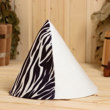 Bath cap "Zebra" Print-1