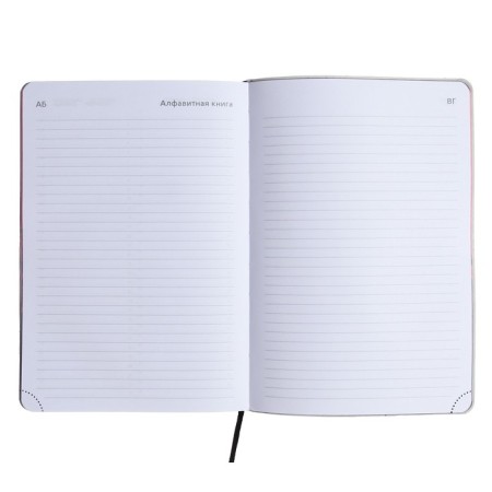 Leduced Diary A5, 160 sheets, Devente.note.realist, soft cover of artificial leather, color slice, Bullpower 70 g/m2, black-8
