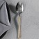 A teaspoon spoon with an engraving "Best Dad", in a gift box, 3 x 14 cm.