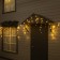 Garland "fringe" 6 × 0.7 m, IP44, UMS, dark thread, 120 LED, warm white glow, 220 V