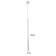 Suspension lamp "Titan" LED 5W 4000k white 2.8x2.8x60-160cm