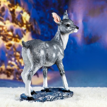 New Year's figure "Winter deer" 52x40cm-1