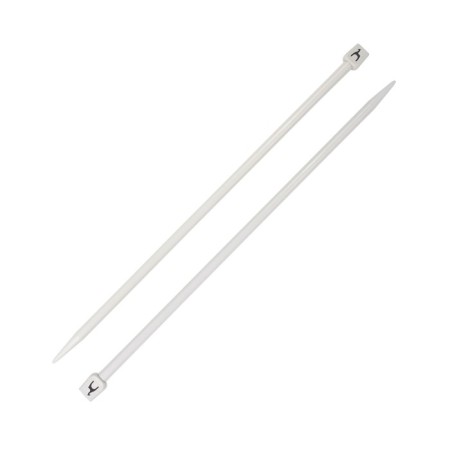 Knitting knitting straight lines 7.50 mm/30cm, plastic, 2 pcs-1