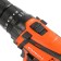 Drill-shuruvumvets Patriot Br201US-H, 20 V, Lion, 2x2 Ah, 30 Nm, shock