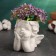 Figure pot "Dreaming Angel" 11x11x8cm
