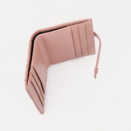 Wallet on the button, pink color-3