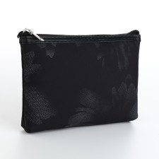 Косметичка простая Шарм, 20*3*12, отд на молнии, черный