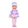 Classic Isabella doll in a fur coat with accessories, mix