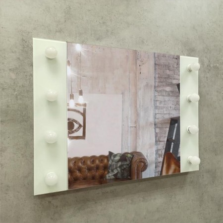 Etude mirror, make -up, wall, 8 bulbs, 80x60 cm