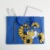 Textile folder for sketches "Vankot", A4, 33 x 23.5 cm