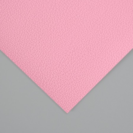 Liszt for creativity claim. Kozh "Lichi drawing" Pink sheet 33x20 cm thick 0.7 mm-3