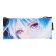 Penal soft 1 department, 90x200, flat, artificial leather, for girls, lilac, color "Anime Eyes"