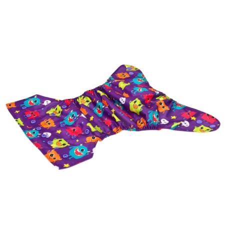 Reusable diaper "monsters"-6