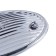 Soap dish, 9.8x15.2x1.9 cm, blue color
