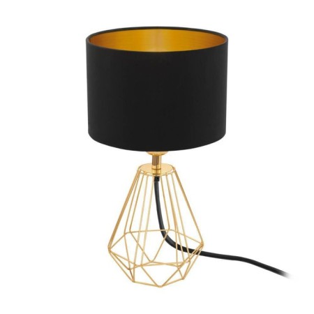 Carlton 2, 1x60W E14 table lamp, brass color