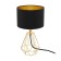 Carlton 2, 1x60W E14 table lamp, brass color