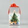 Box a gift New Year's folding "Christmas tree", 7 x 12 x 7 cm, New Year