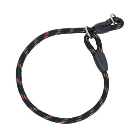 Collar - dog noisy, 0.8 x 45 cm, black and red-1