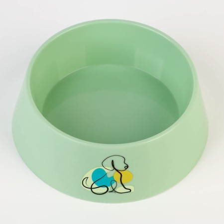 Plastic bowl “DOG”, olive, 300 ml-3