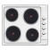 Maunfeld eehs.64.4s hobing surface, electric, 4 burners, silver