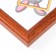 Photo frame wood 10x15 cm, red tree (plastic screen)