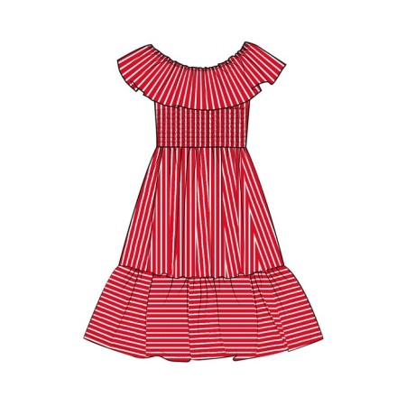 Dress for girl PlayTode, height 128 cm-6
