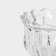 Glass vase on the leg, 150 ml, d = 9.5 cm, h = 15 cm