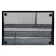 Chancellery stand, 5 departments, mesh, metal, black