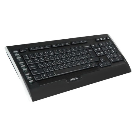 Keyboard + Mouse A4Tech 9300F CLAV: Black Mouse: Black USB Wireless Multimedia-2