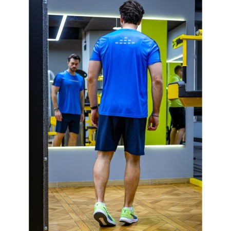 Sports T -shirt male ise, size 52, blue color-3