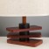 Table lamp "Carter" 1x40W E27 red walnut 12x25x33.5cm