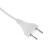 Luazon Lighting Eco, 1.7 m, SHVVP 2x0.5 mm2, with a passage switch, white