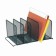Paper Sorter 5 departments, Brauberg Germanium, metal, black