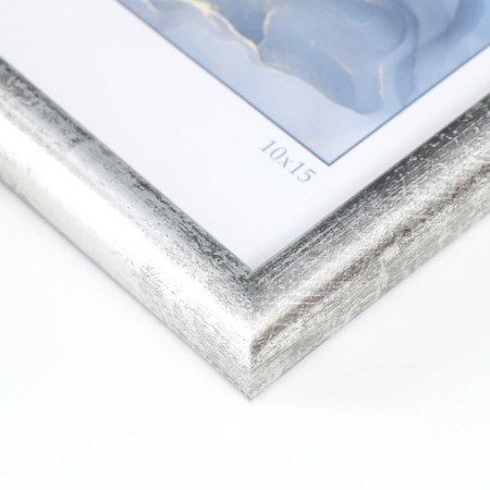 Photo frame plastic "Rainbow" 10x15 cm, steel-2