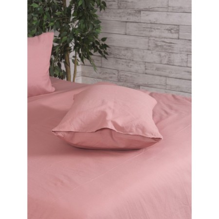 Bed linen duet Capriccio Peach, size 200x215 cm, 145x210 cm - 2 pcs, 50x70 cm - 2 pcs-5