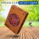 Figure wooden puzzle Infiniti Mandala, size 22x22 cm, 166 details
