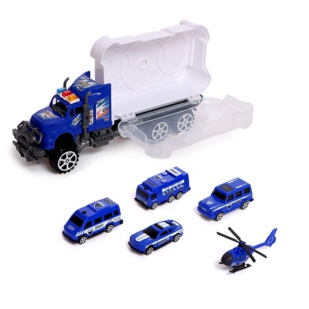 Inertial “Police” truck, with equipment, mix-9