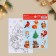 Paper stickers "New Year's joys", with coloring on the back, 11 x 15.5 cm, New Year