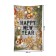 Decorative panel with photo printing of "Happy New Year", vertical, size 100x150 cm