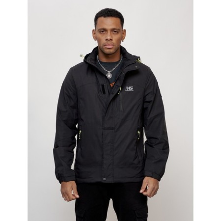 Sports male jacket, size 52, black color