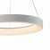 Suspended chandelier Mantra Niseko, Led, 2100lm, 3000-6000k, 500 mm, white color