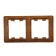 Frame "Glossa" Sche GSL000502, double, horizontal, oak color