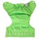 Panties-scammer, reusable, carbon-bamboo fabric, green color, from 0-36 months.