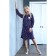 Women's dress, size 44, blue color, purple